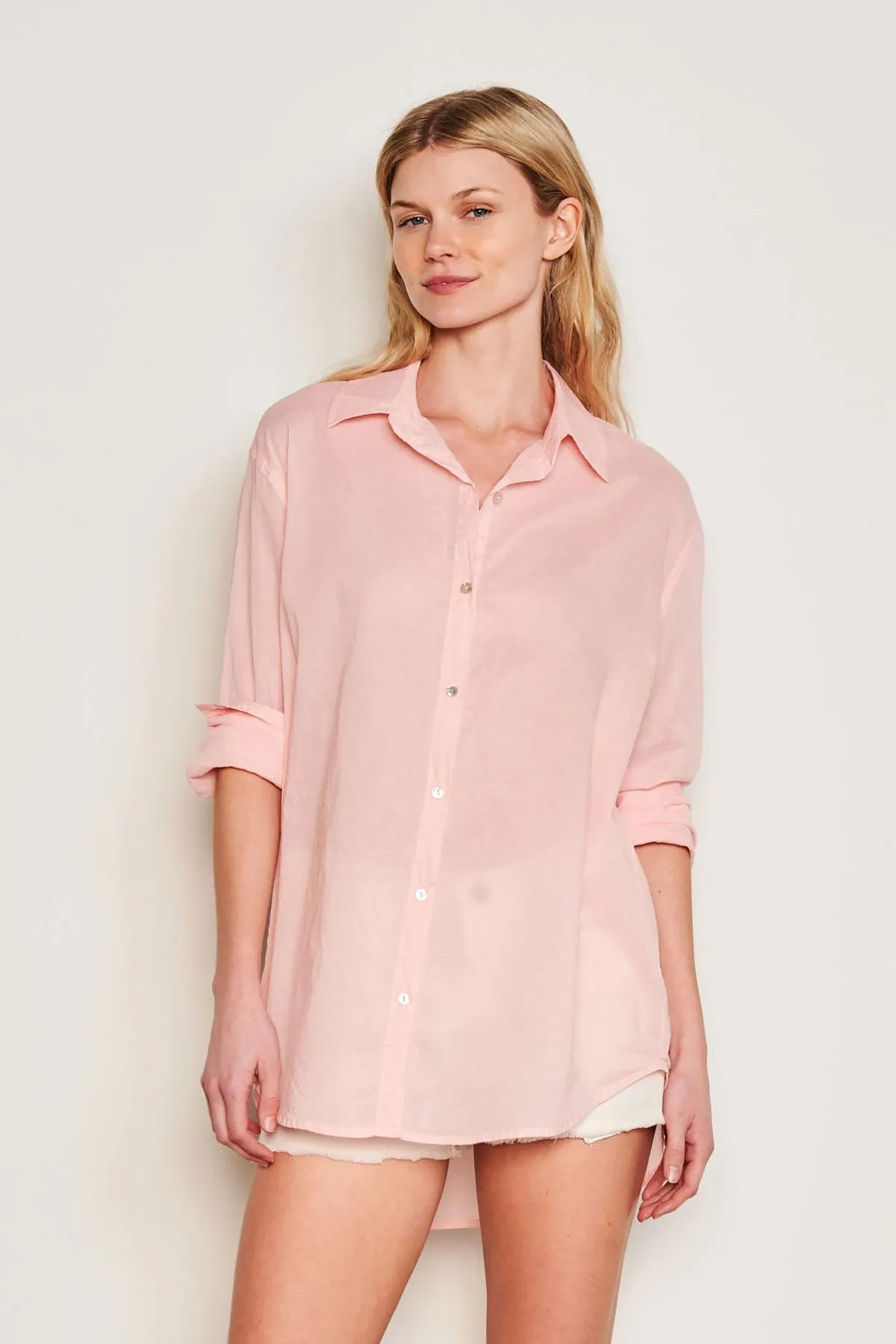 Sundry Destinations Oversized Shirt in Candy