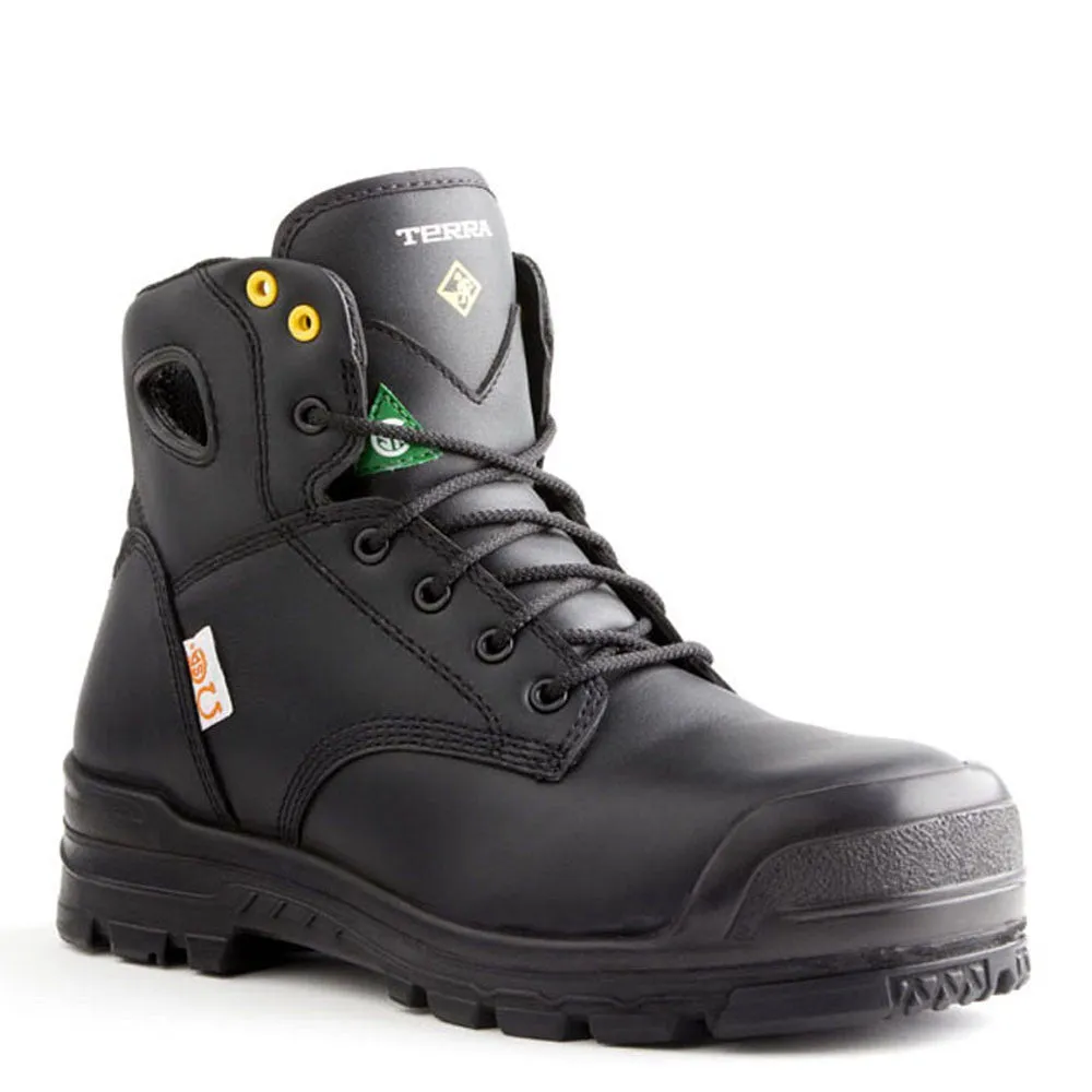 Terra Baron Unisex 6" Waterproof Composite Toe Work Safety Boots 2925B