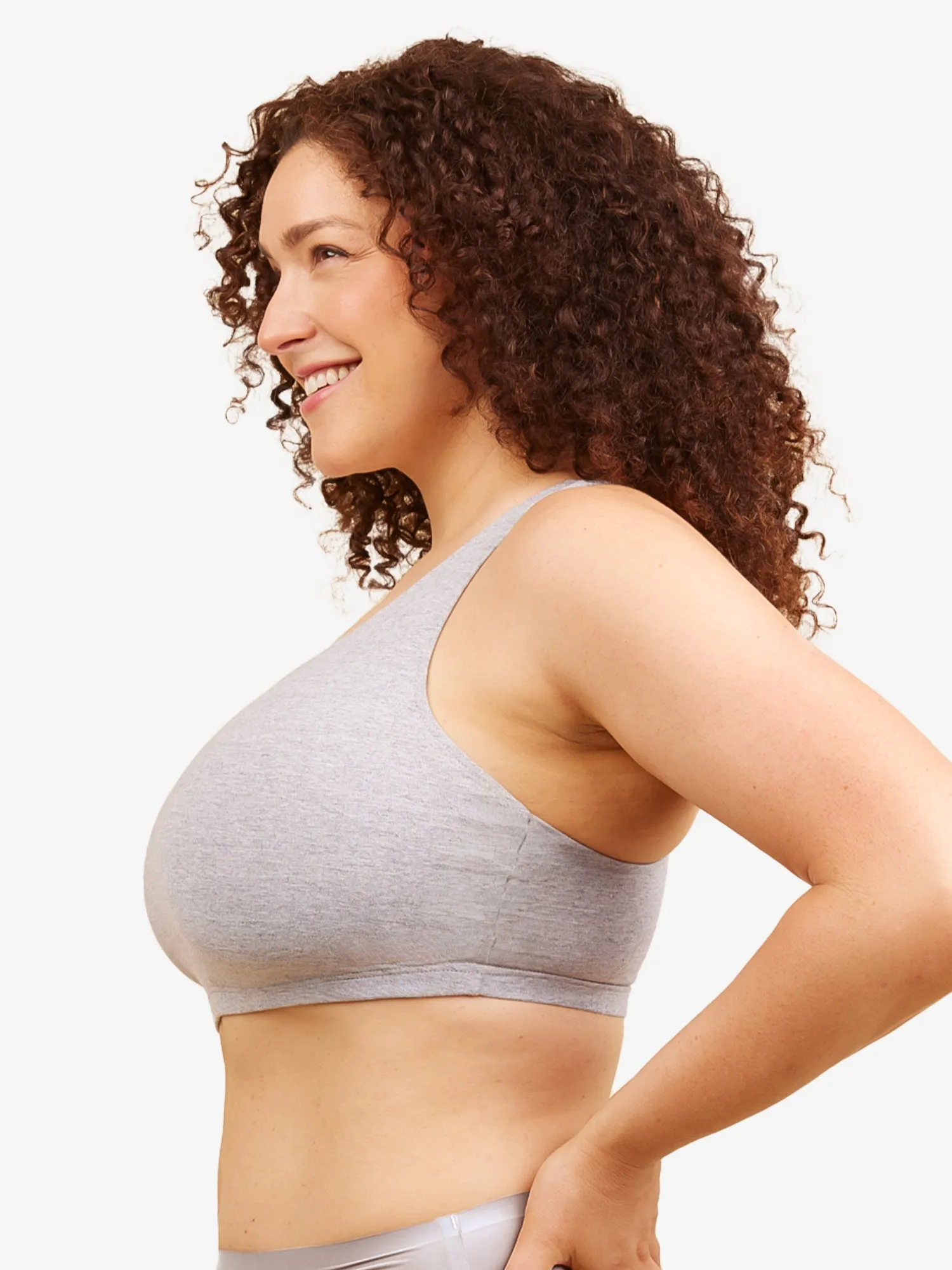 The Serena - Cotton Wirefree Sports Bra