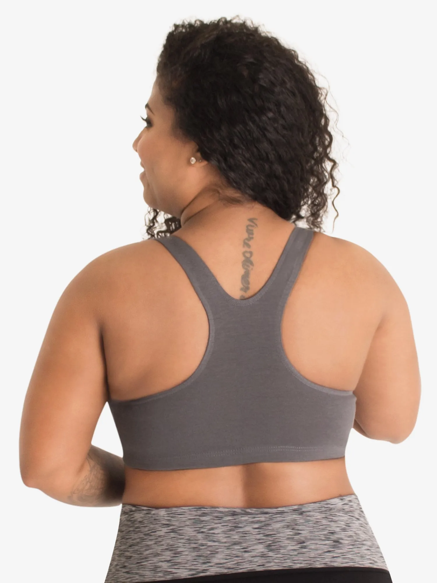 The Serena - Cotton Wirefree Sports Bra