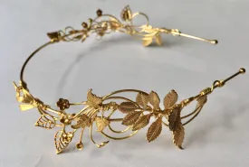 The TITANIA Leaf Headband