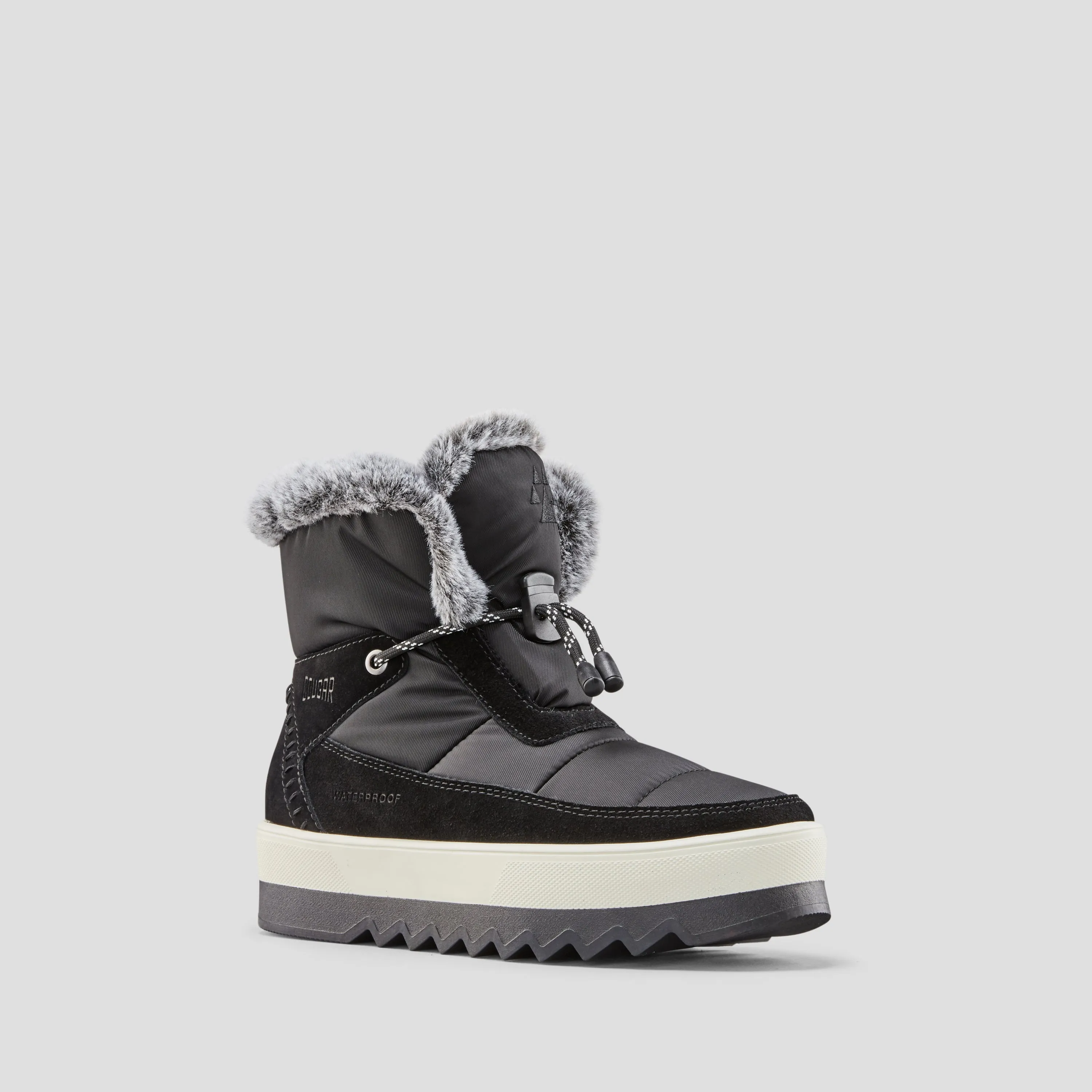 Vibe Nylon and Suede Waterproof Winter Boot