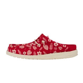 Wally Slip Luau - Varsity Red/Multi