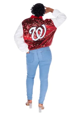 Washington Baseball Sequin Jacket