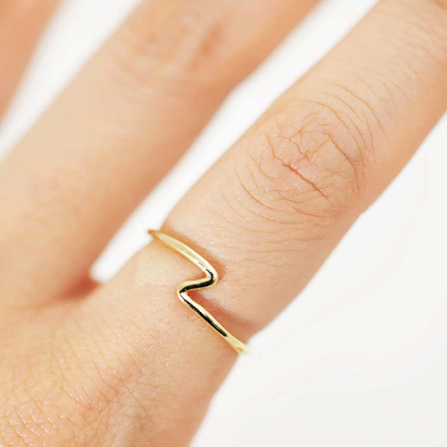 Wave Ring - 14K/ 18K Gold