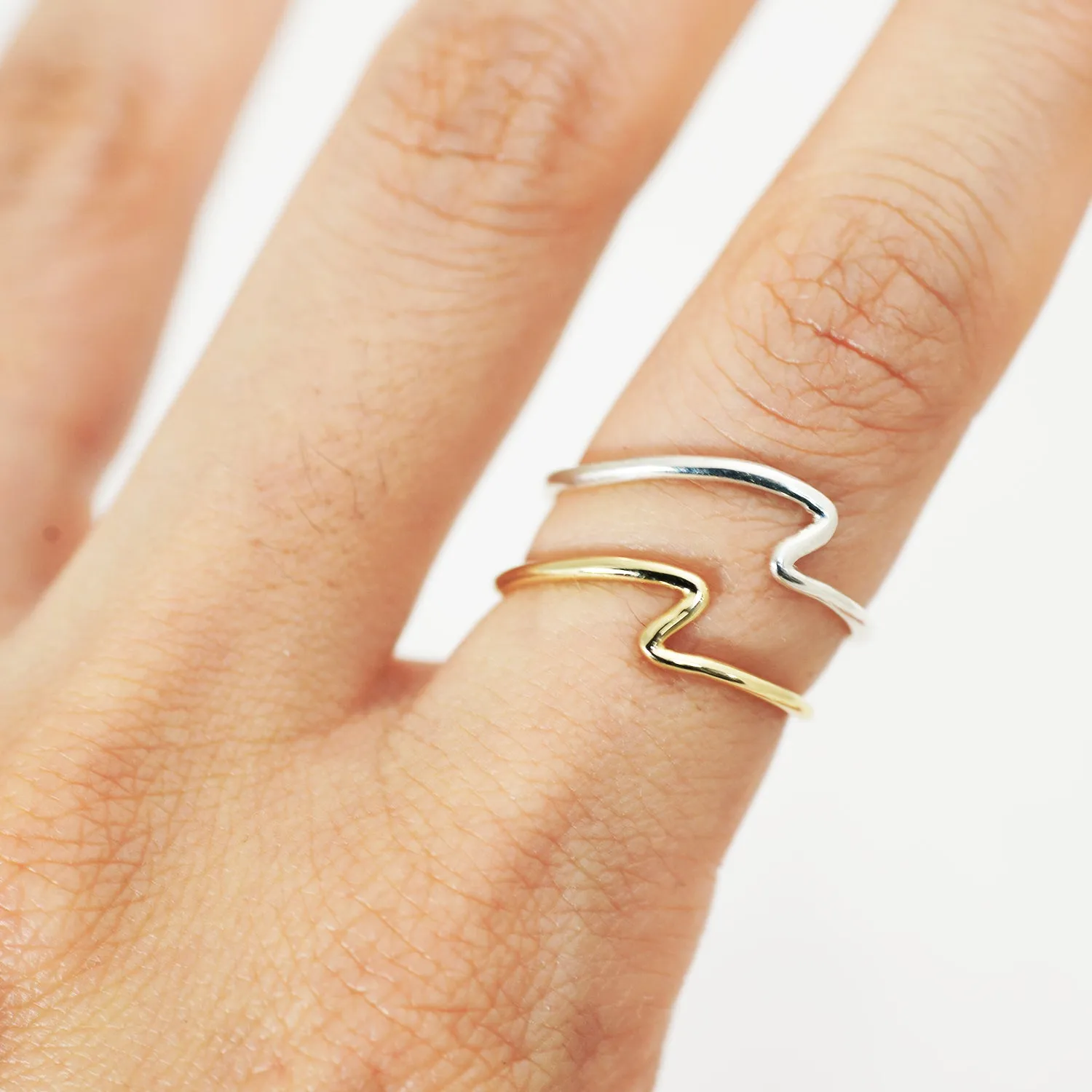 Wave Ring - Silver