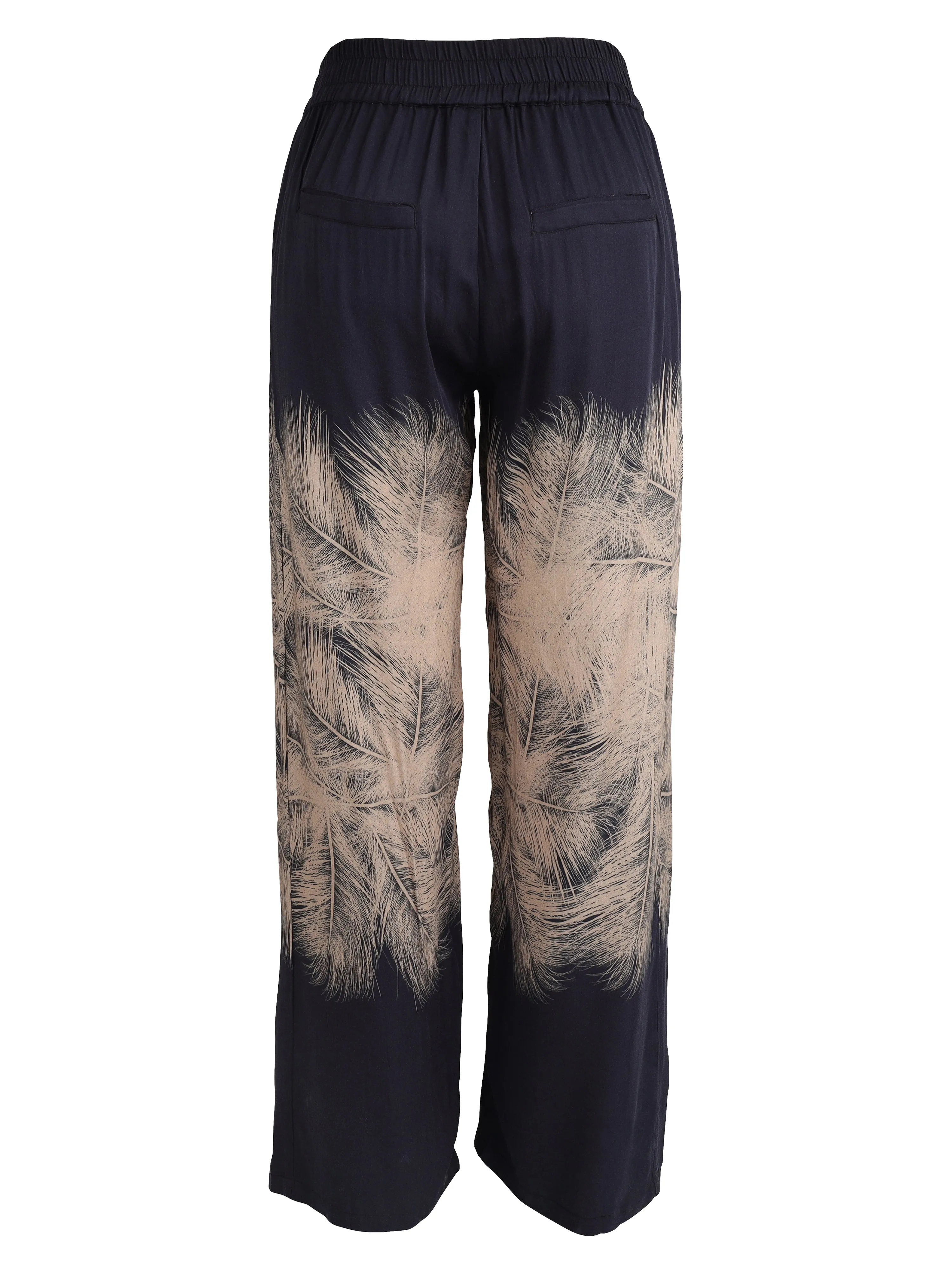 XANIA trousers - Black mix