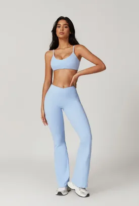 Zoe Sports Bra & Leggings Set- Ice Blue